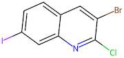 3-Bromo-2-chloro-7-iodoquinoline