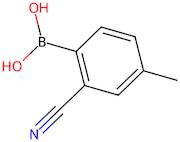 (2-Cyano-4-methylphenyl)boronic acid