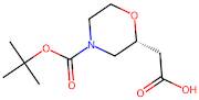 (R)-2-(4-(Tert-Butoxycarbonyl)morpholin-2-yl)acetic acid