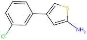 4-(3-Chlorophenyl)thiophen-2-amine