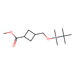 Methyl 3-(((tert-butyldimethylsilyl)oxy)methyl)cyclobutane-1-carboxylate