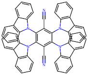 2,3,5,6-Tetrakis(carbazol-9-yl)-1,4-dicyanobenzene