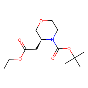 (S)-tert-Butyl 3-(2-ethoxy-2-oxoethyl)morpholine-4-carboxylate