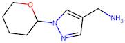 (1-(Tetrahydro-2H-pyran-2-yl)-1H-pyrazol-4-yl)methanamine