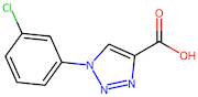 1-(3-Chlorophenyl)-1H-1,2,3-triazole-4-carboxylic acid