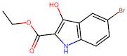 5-Bromo-3-hydroxy-1H-indole-2-carboxylic acid ethyl ester