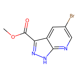 Methyl 5-bromo-1H-pyrazolo[3,4-b]pyridine-3-carboxylate