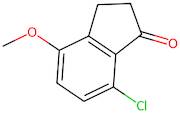 7-Chloro-4-methoxy-2,3-dihydro-1H-inden-1-one