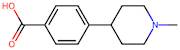 4-(1-Methylpiperidin-4-yl)benzoic acid