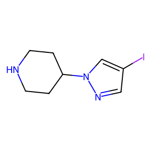 4-(4-Iodo-1H-pyrazol-1-yl)piperidine