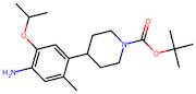 tert-Butyl 4-(4-amino-5-isopropoxy-2-methylphenyl)piperidine-1-carboxylate