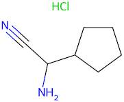 2-Amino-2-cyclopentylacetonitrile hydrochloride