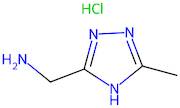 (5-Methyl-4H-1,2,4-triazol-3-yl)methanamine hydrochloride