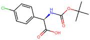 N-(tert-Butoxycarbonyl)-D-2-(4-chlorophenyl)glycine