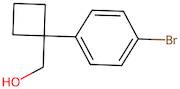 (1-(4-Bromophenyl)cyclobutyl)methanol