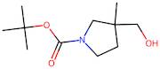 tert-Butyl 3-(hydroxymethyl)-3-methylpyrrolidine-1-carboxylate