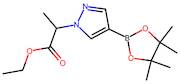 Ethyl 2-(4-(4,4,5,5-tetramethyl-1,3,2-dioxaborolan-2-yl)-1H-pyrazol-1-yl)propanoate