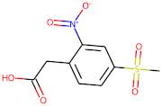 4-(Methylsulphonyl)-2-nitrophenylacetic acid