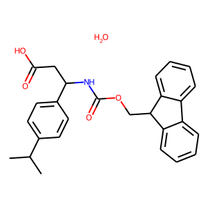 3-{[(9H-Fluoren-9-ylmethoxy)carbonyl]amino)-3-(4-isopropylphenyl)propanoic acid hydrate