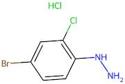 (4-Bromo-2-chlorophenyl)hydrazine hydrochloride