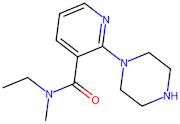 N-Ethyl-N-methyl-2-(piperazin-1-yl)nicotinamide