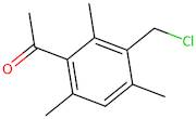 1-(3-(Chloromethyl)-2,4,6-trimethylphenyl)ethanone