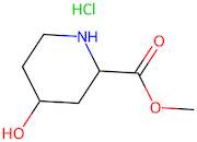 Methyl 4-hydroxypiperidine-2-carboxylate hydrochloride