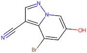 4-Bromo-6-hydroxypyrazolo[1,5-a]pyridine-3-carbonitrile