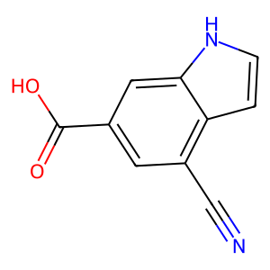 4-Cyano-1H-indole-6-carboxylic acid