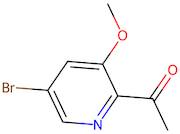 1-(5-Bromo-3-methoxypyridin-2-yl)ethan-1-one