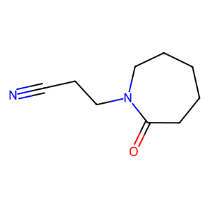 3-(2-Oxoazepan-1-yl)propanenitrile