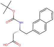 (R)-3-((tert-Butoxycarbonyl)amino)-4-(naphthalen-2-yl)butanoic acid