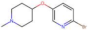 2-Bromo-5-((1-methylpiperidin-4-yl)oxy)pyridine