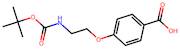 4-(2-((Tert-butoxycarbonyl)amino)ethoxy)benzoic acid