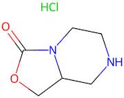 Hexahydro-3H-oxazolo[3,4-a]pyrazin-3-one hydrochloride