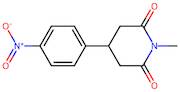 1-Methyl-4-(4-nitrophenyl)piperidine-2,6-dione