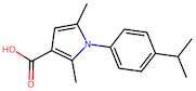 2,5-Dimethyl-1-[4-(propan-2-yl)phenyl]-1h-pyrrole-3-carboxylic acid