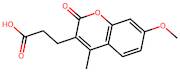 3-(7-Methoxy-4-methyl-2-oxo-2h-chromen-3-yl)propanoic acid