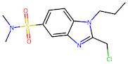 2-(Chloromethyl)-N,N-dimethyl-1-propyl-1H-benzo[d]imidazole-5-sulfonamide