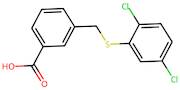 3-{[(2,5-dichlorophenyl)sulfanyl]methyl}benzoic acid