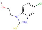 5-Chloro-1-(2-methoxyethyl)-1h-1,3-benzodiazole-2-thiol