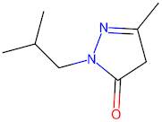 3-Methyl-1-(2-methylpropyl)-4,5-dihydro-1h-pyrazol-5-one