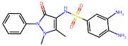 3,4-Diamino-N-(1,5-dimethyl-3-oxo-2-phenyl-2,3-dihydro-1H-pyrazol-4-yl)benzene-1-sulfonamide