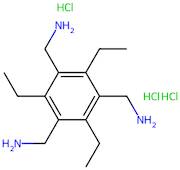 (2,4,6-Triethylbenzene-1,3,5-triyl)trimethanamine trihydrochloride