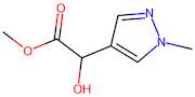 Methyl 2-hydroxy-2-(1-methyl-1H-pyrazol-4-yl)acetate