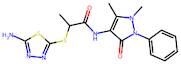 2-[(5-amino-1,3,4-thiadiazol-2-yl)sulfanyl]-n-(1,5-dimethyl-3-oxo-2-phenyl-2,3-dihydro-1h-pyrazol-…