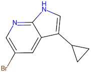 5-Bromo-3-cyclopropyl-1H-pyrrolo[2,3-b]pyridine