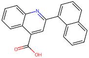 2-(Naphthalen-1-yl)quinoline-4-carboxylic acid