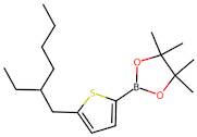 2-(5-(2-Ethylhexyl)thiophen-2-yl)-4,4,5,5-tetramethyl-1,3,2-dioxaborolane