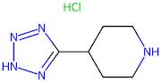 4-(2H-1,2,3,4-tetrazol-5-yl)piperidine hydrochloride